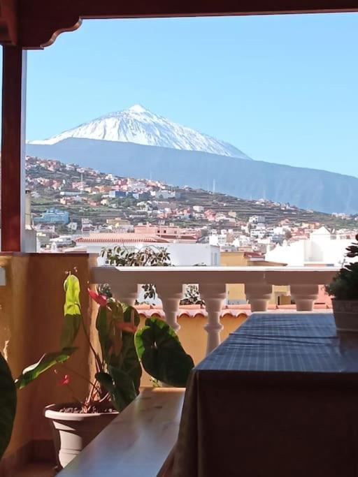 Casa" Vistas Al Teide" Mar Piscina Privada Parking Cubierto Gratuito En Las Instalaciones La Victoria de Acentejo Luaran gambar