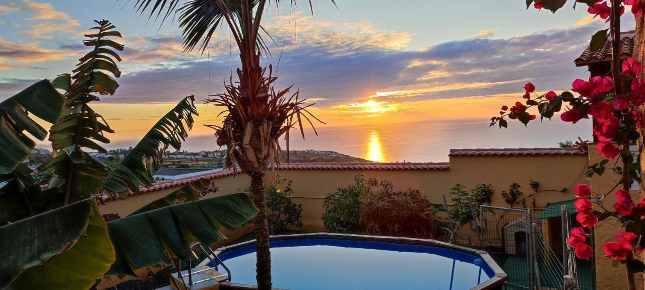 Casa" Vistas Al Teide" Mar Piscina Privada Parking Cubierto Gratuito En Las Instalaciones La Victoria de Acentejo Luaran gambar
