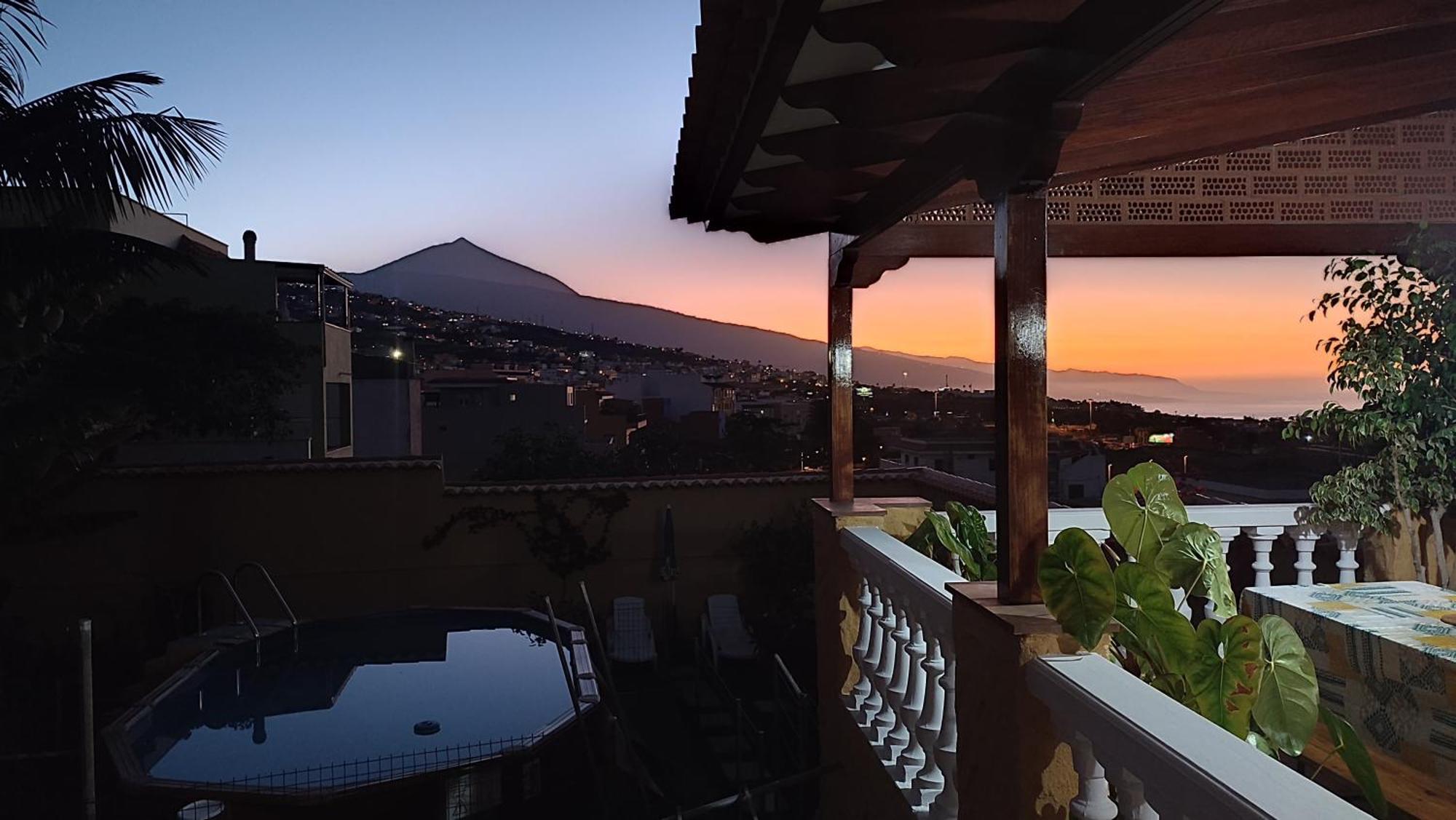 Casa" Vistas Al Teide" Mar Piscina Privada Parking Cubierto Gratuito En Las Instalaciones La Victoria de Acentejo Luaran gambar