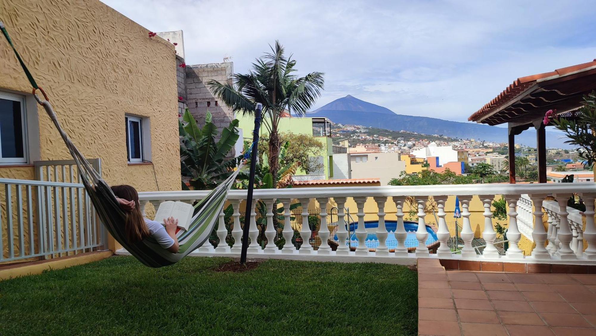 Casa" Vistas Al Teide" Mar Piscina Privada Parking Cubierto Gratuito En Las Instalaciones La Victoria de Acentejo Luaran gambar